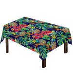 Colorful Aloha Pineapple Pattern Print Tablecloth