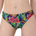 Colorful Aloha Pineapple Pattern Print Women's Panties