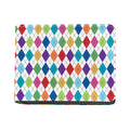 Colorful Argyle Pattern Print Bifold Wallet