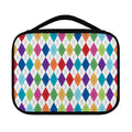 Colorful Argyle Pattern Print Classic Bible Case