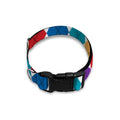 Colorful Argyle Pattern Print Dog Collar