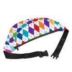 Colorful Argyle Pattern Print Fanny Pack
