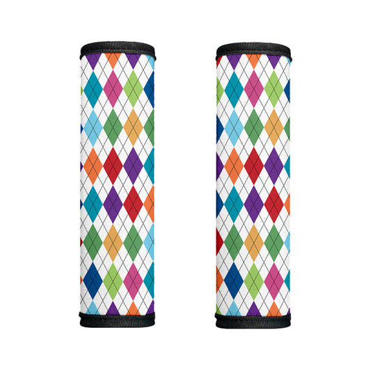 Colorful Argyle Pattern Print Handle Covers