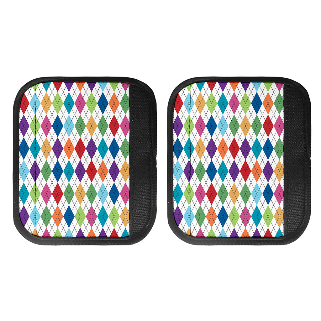 Colorful Argyle Pattern Print Handle Covers