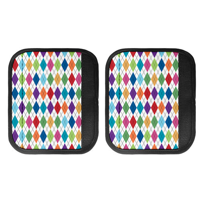 Colorful Argyle Pattern Print Handle Covers