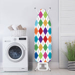 Colorful Argyle Pattern Print Ironing Board Cover