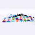 Colorful Argyle Pattern Print Sports Towel