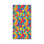 Colorful Autism Awareness Jigsaw Print Baby Crib Sheet