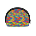Colorful Autism Awareness Jigsaw Print Coin Purse