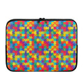 Colorful Autism Awareness Jigsaw Print Laptop Sleeve