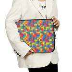 Colorful Autism Awareness Jigsaw Print Laptop Sleeve
