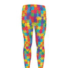 Colorful Autism Awareness Jigsaw Print Men's leggings