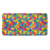 Colorful Autism Awareness Jigsaw Print Towel