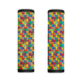 Colorful Autism Awareness Puzzle Print Handle Covers