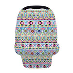 Colorful Aztec Geometric Pattern Print Baby Seat Cover