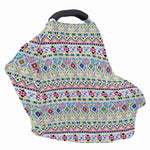 Colorful Aztec Geometric Pattern Print Baby Seat Cover