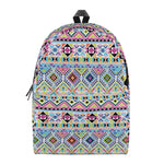 Colorful Aztec Geometric Pattern Print Backpack