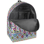 Colorful Aztec Geometric Pattern Print Backpack