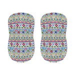 Colorful Aztec Geometric Pattern Print Bar Stool Covers
