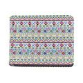 Colorful Aztec Geometric Pattern Print Bifold Wallet