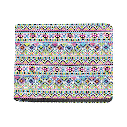 Colorful Aztec Geometric Pattern Print Bifold Wallet