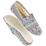 Colorful Aztec Geometric Pattern Print Casual Shoes