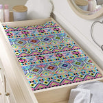 Colorful Aztec Geometric Pattern Print Changing Pad Cover