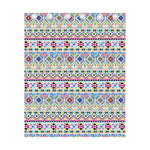 Colorful Aztec Geometric Pattern Print Curtain