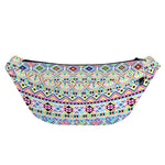 Colorful Aztec Geometric Pattern Print Fanny Pack