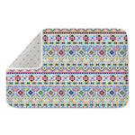 Colorful Aztec Geometric Pattern Print Indoor Door Mat
