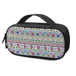Colorful Aztec Geometric Pattern Print Insulin Cooler Travel Case