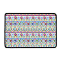 Colorful Aztec Geometric Pattern Print Kitchen Mat