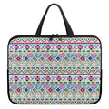 Colorful Aztec Geometric Pattern Print Laptop Sleeve With Handle