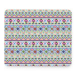 Colorful Aztec Geometric Pattern Print Mouse Pad