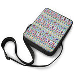 Colorful Aztec Geometric Pattern Print Rectangular Crossbody Bag