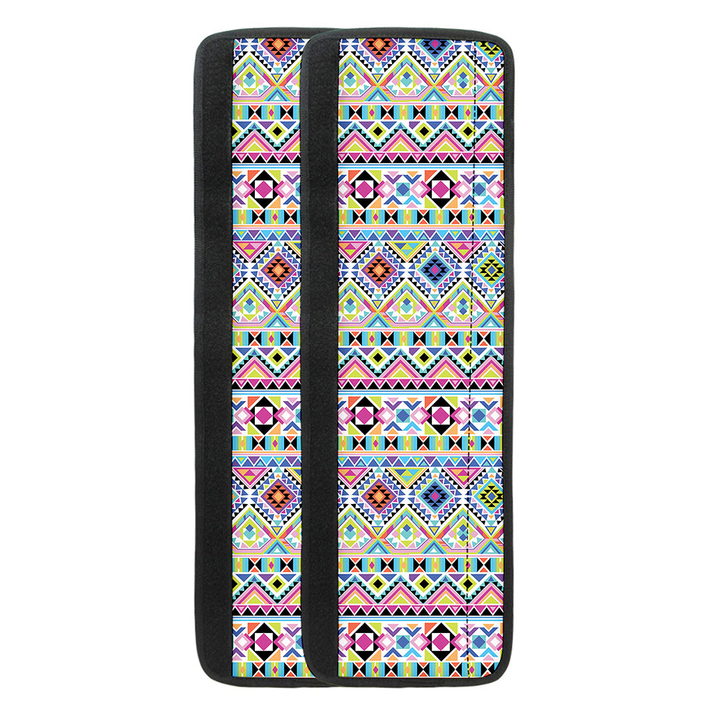 Colorful Aztec Geometric Pattern Print Refrigerator Handle Covers