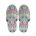 Colorful Aztec Geometric Pattern Print Slippers