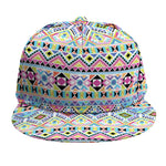 Colorful Aztec Geometric Pattern Print Snapback Cap