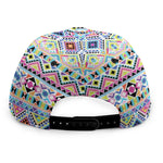 Colorful Aztec Geometric Pattern Print Snapback Cap