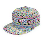 Colorful Aztec Geometric Pattern Print Snapback Cap