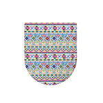 Colorful Aztec Geometric Pattern Print Toilet Lid Cover