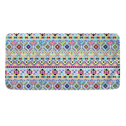 Colorful Aztec Geometric Pattern Print Towel