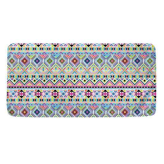 Colorful Aztec Geometric Pattern Print Towel