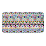 Colorful Aztec Geometric Pattern Print Towel