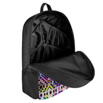 Colorful Aztec Pattern Print 17 Inch Backpack