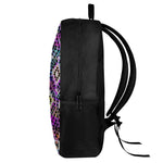 Colorful Aztec Pattern Print 17 Inch Backpack