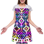 Colorful Aztec Pattern Print Adjustable Apron