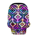 Colorful Aztec Pattern Print Baby Seat Cover