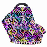 Colorful Aztec Pattern Print Baby Seat Cover