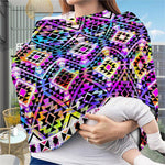 Colorful Aztec Pattern Print Baby Seat Cover
